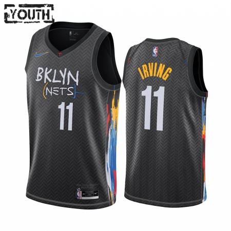 Dres Brooklyn Nets Kyrie Irving 11 2020-21 City Edition Swingman - Dječji